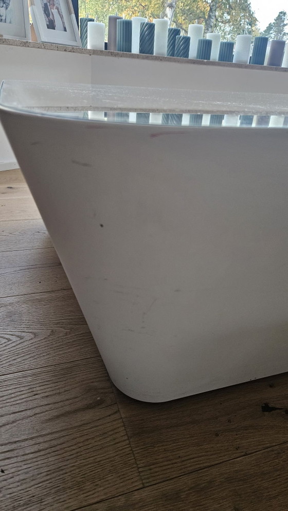 Salontafel Established and Sons - Zero In, Established & Sons, Glas, Kunststof, Transparant (foto 6 van 7)