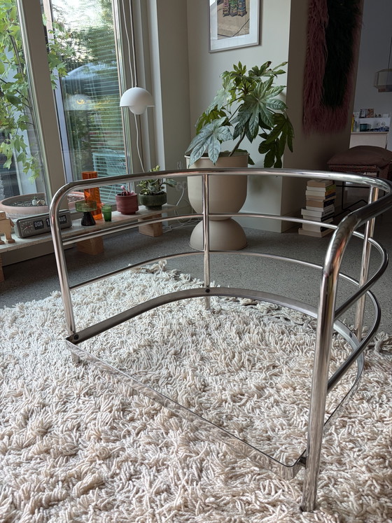Sillón de diseño Onda de Zanotta – Sillones, Chrome, Textile (photo 6 of 12)
