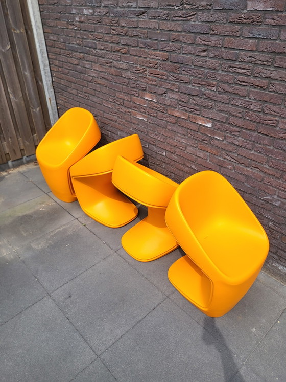 Image 1 of Collection de 4 chaises Vondom Ufo par Ora Ito