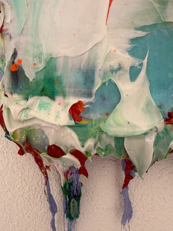 Pintura abstracta arte de textura – Pinturas y dibujos, Lienzo (photo 6 of 15)