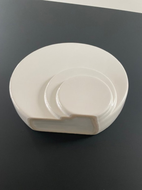 Image 1 of Vintage disc vase in postmodern design