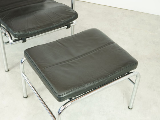 Image 1 of Gabrielle Mucchi Zanotta Genni Lounge Chair Ottoman Vintage