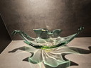 Unique vintage Murano art glass centerpiece