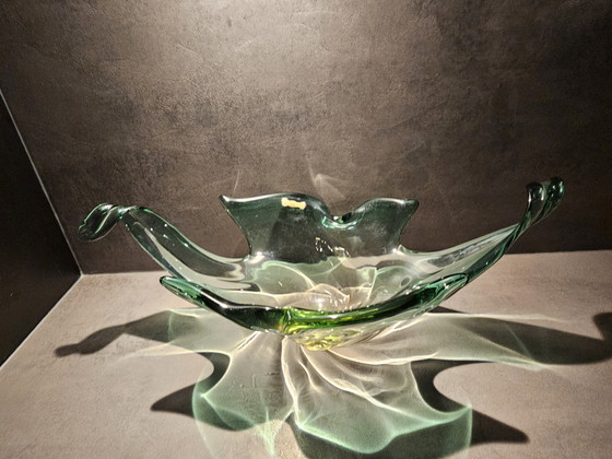 Image 1 of Unique vintage Murano art glass centerpiece