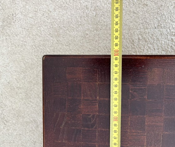 Image 1 of mosaic wood coffee table
