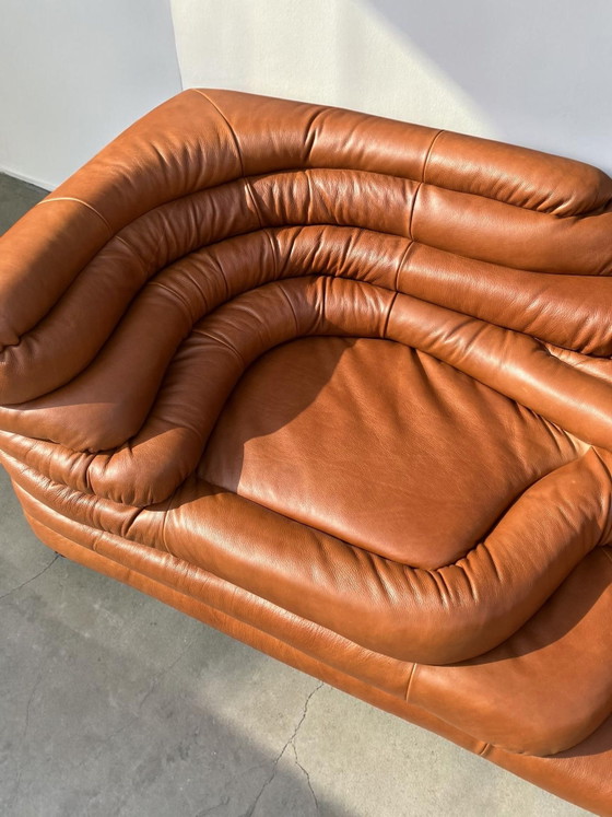 Image 1 of 2x De Sede DS1025 Terrazza Elemento izquierdo y derecho Cognac