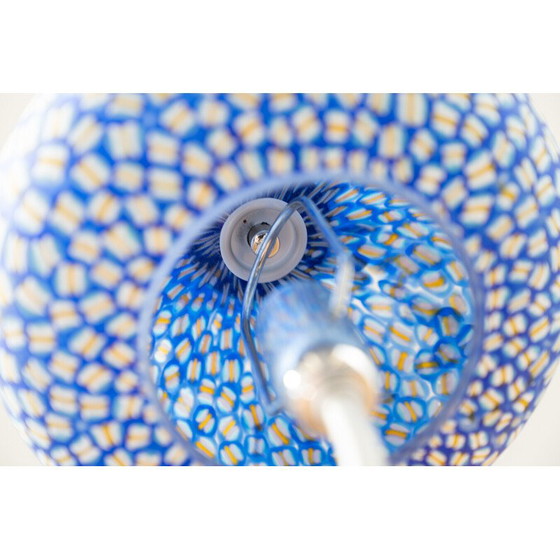 Image 1 of Ensemble de verres, bols et lampes de Murano vintage peints à la main, 1990