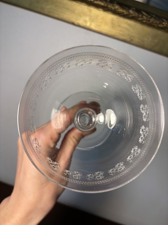 Vaso de agua Baccarat modelo Pampadour anterior a 1936 – Vasos y jarras, Crystal (photo 12 of 14)