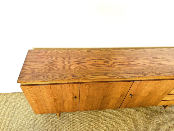 Image 1 of Vintage Scandinavian beech sideboard 1960