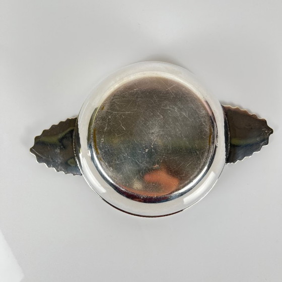 Image 1 of Silver-plated sugar bowl, Art Deco style – 20th century