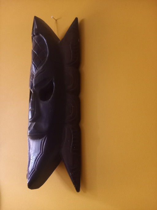 Máscara de madera – decoratieve objecten, Wood (photo 2 of 9)