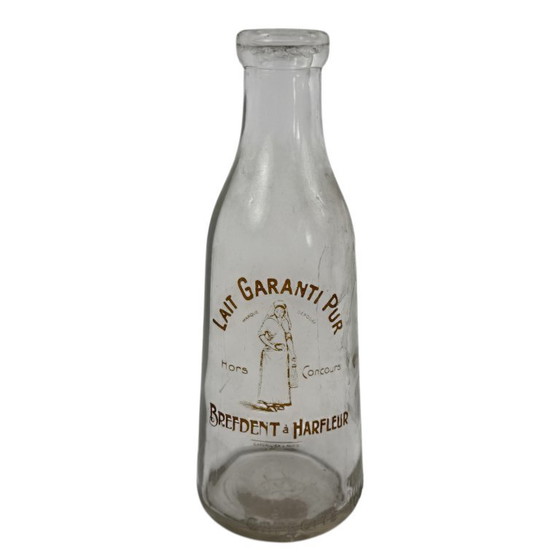 Image 1 of Collection de 42 bouteilles anciennes françaises de lait, de vin et de spiritueux