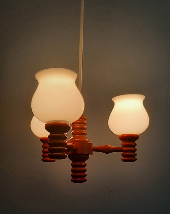 Image 1 of Lampada a sospensione di design scandinavo degli anni '70