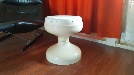 Taburete/mesa Kartell 'Rocchetto' años 60