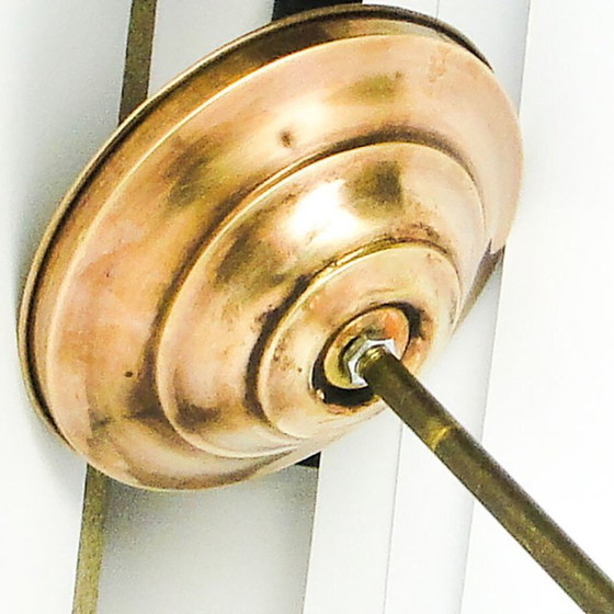 Art Nouveau Pendant Lamp, 20th Century, 1890s – Glass, Brass (photo 8 of 10)