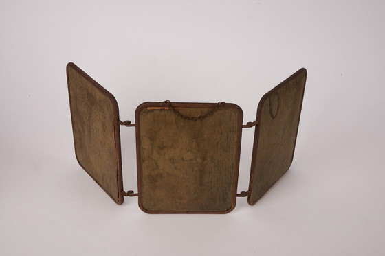 Image 1 of Tryptichon Spiegel vintage vers 1930