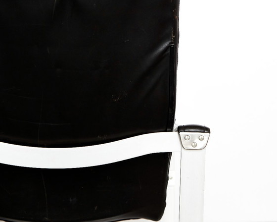 Image 1 of Fauteuil lounge et ottoman Ilmari Lappalainen « Pulkka » pour ASKO