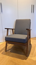 Dänischer Teakholz-Sessel aus der Mitte des 20. Jahrhunderts