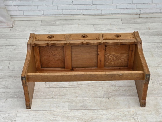 Image 1 of Cómoda danesa, década de 1970, madera de roble, original en buen estado.