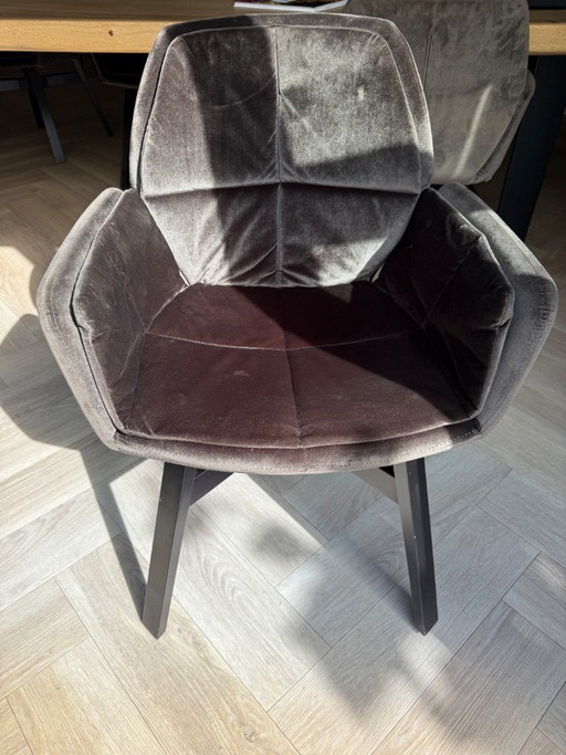 Eetkamer Stoelen Moods – draaistoelen, Textile