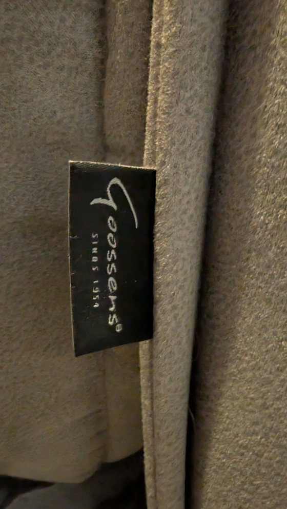 Image 1 of Modulaire bank (Goossens Jim) Micro Leer Alcamara Licht Grijs