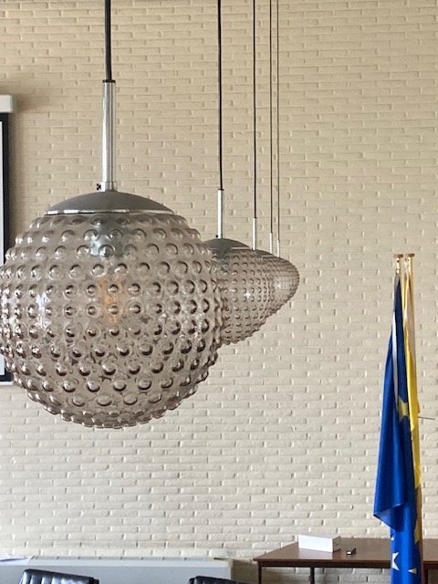 Image 1 of Rolf Kruger, staffa per lampada a sospensione Leuchten 1/14