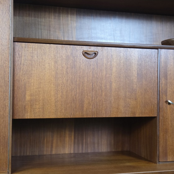 Image 1 of Louis van Teeffelen, Wébé vintage jaren 60 teak highboard