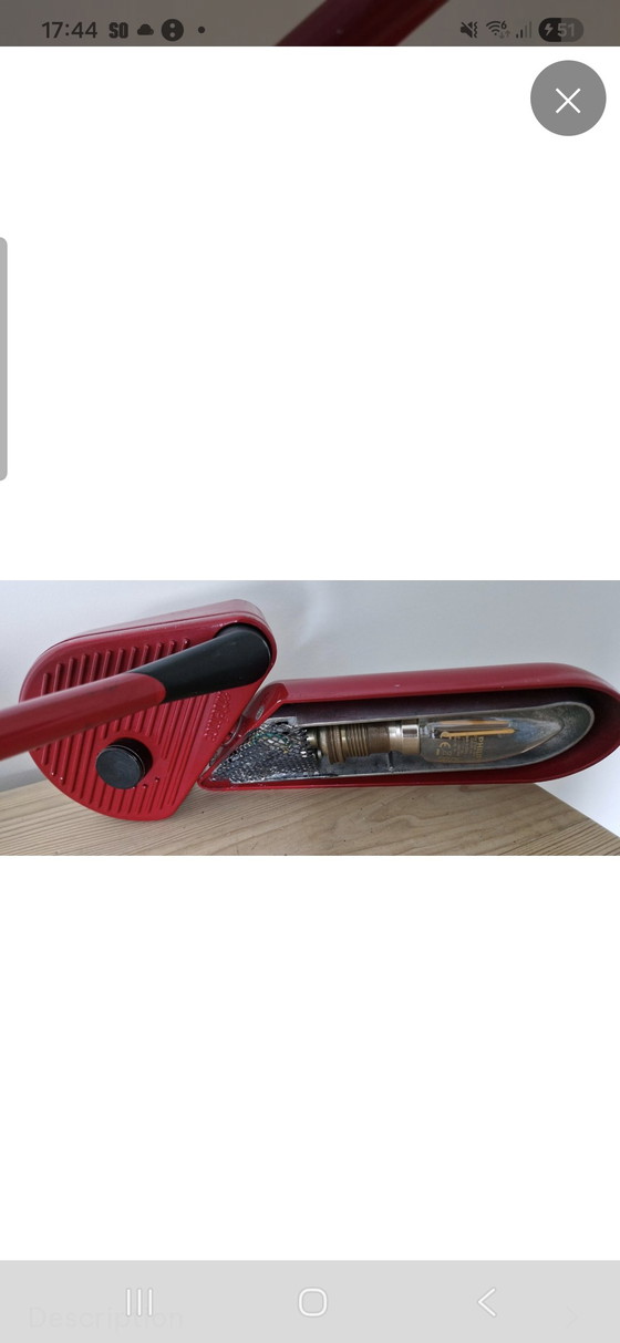 Image 1 of Ring A400 lamp - Ontwerp Bruno Gecchelin - Arteluce Milaan 1979