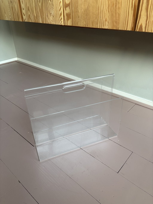 Pupitre vintage en plexiglas