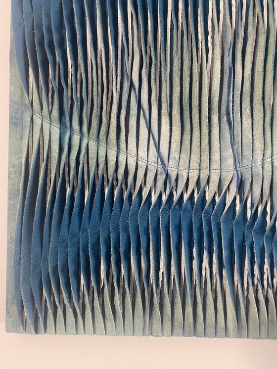 Image 1 of Tableau sculpture art textiles Réf : cocooning