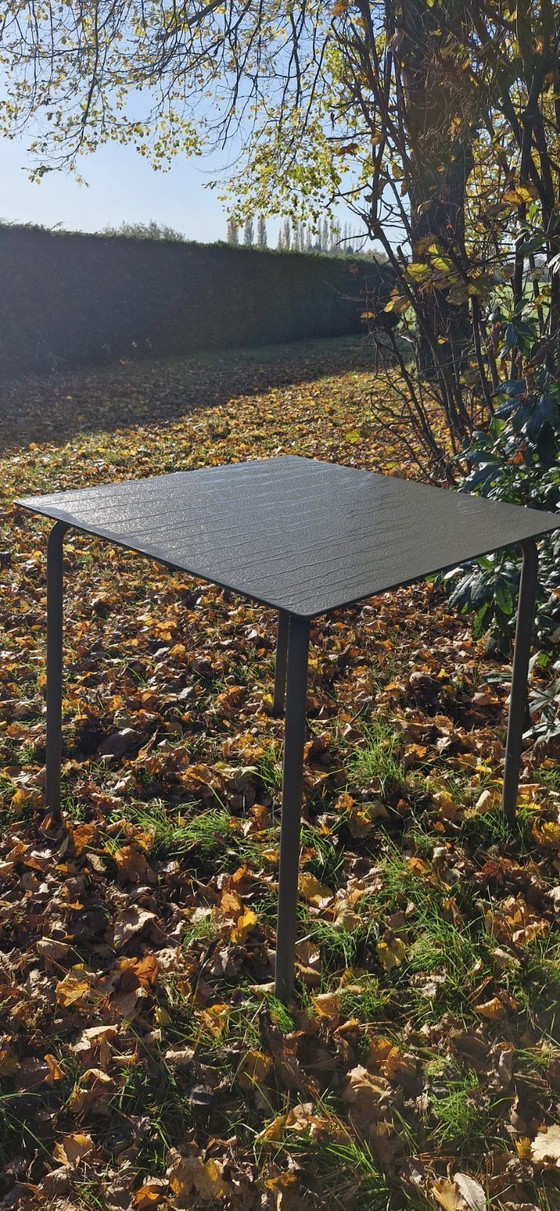 Image 1 of 2x SERAX August garden table by Vincent van Duysen (75x75 green/eucalyptus)