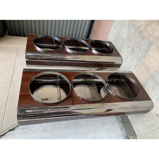 Image 1 of Vintage Italian display case, 1980s