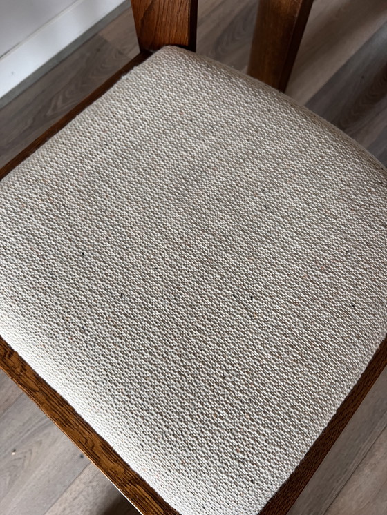 Image 1 of Beautiful brutalist set of 6 chairs and table