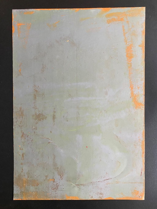 Sicherheitszeichen einer alten großen Fabrik (CCCP-Schild)