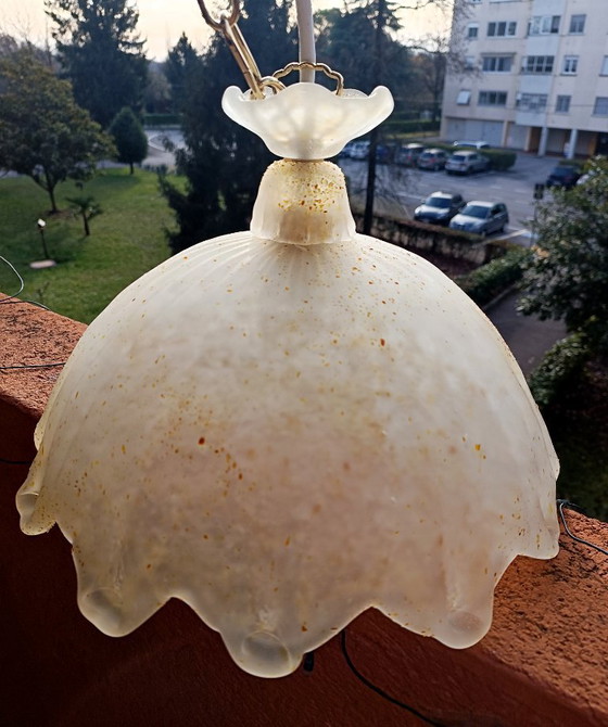 Image 1 of MURANO Elegant Pendant Lamp with Adjustable Height / Sylcom New