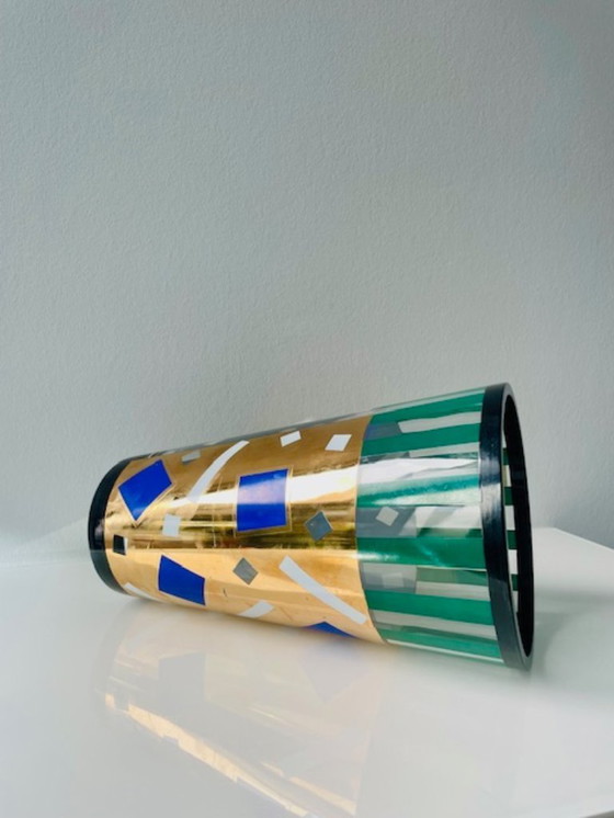 Image 1 of Icónico Saqqarah Vaas – Egizia x Sottsass Associati, 1995 (diseño de Nanae Umeda)