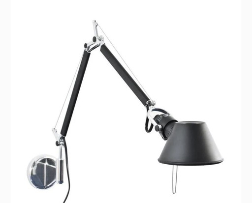 Artemide Tolomeo Wandleuchte schwarz
