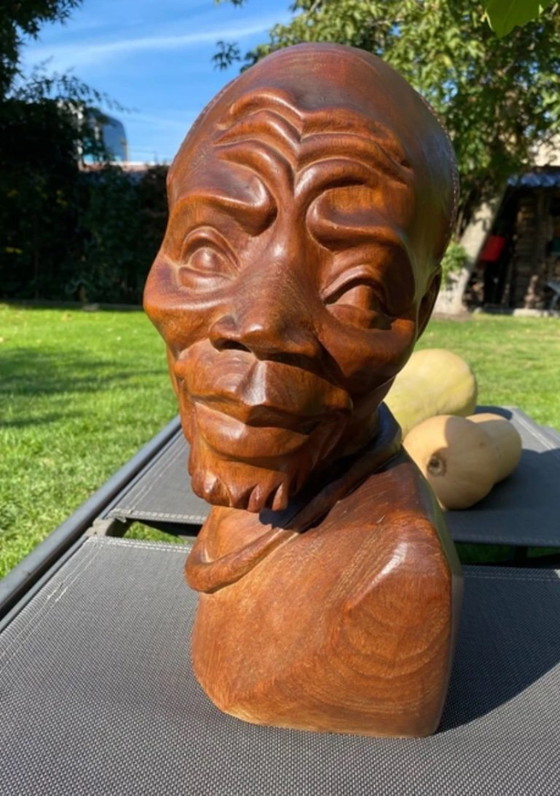 Busto in legno di wengé – Sculture (photo 10 of 11)