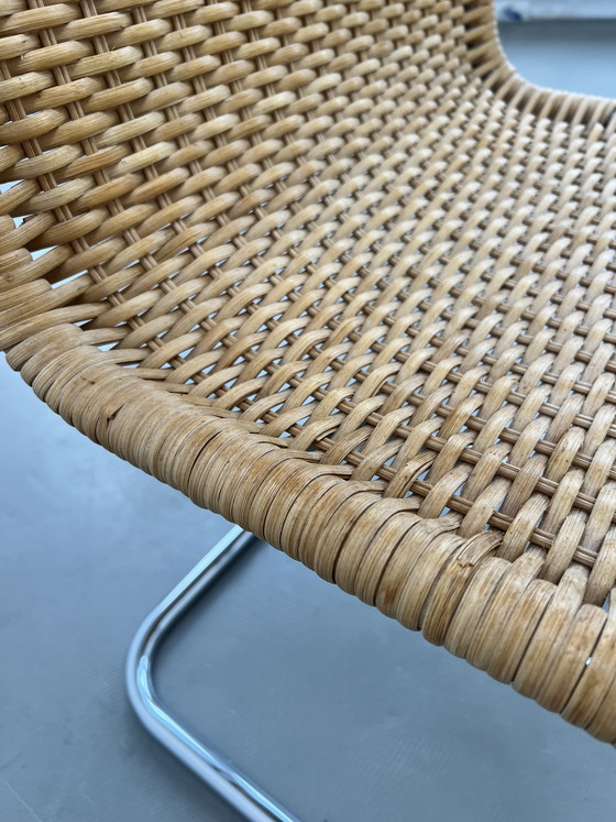 Image 1 of Thonet MR20 armchair Mies van der Rohe wickerwork 1960s S533 Bauhaus design