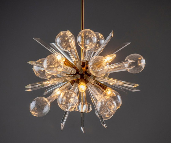 Image 1 of Kroonluchter EXPLOSE, René Roubíček, jaren 60-70, Tsjechoslowakije