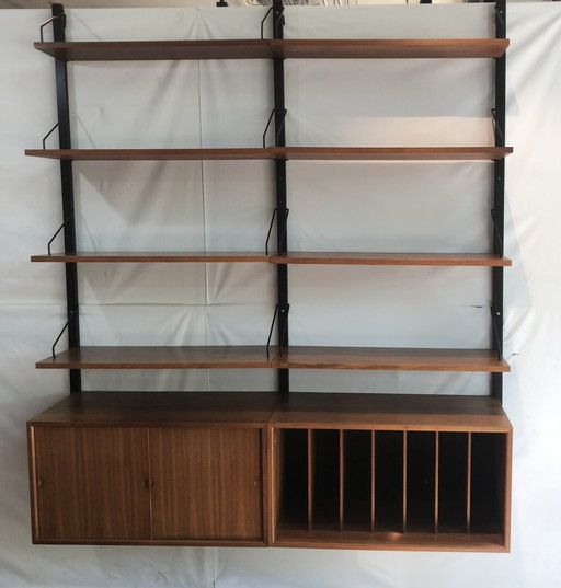 Teak Wall Unit by Poul Cadovius