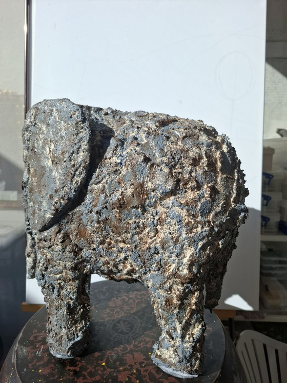 "ELEFANTE" – van de Velde, Sculture, Pietra, Carta (photo 6 of 12)