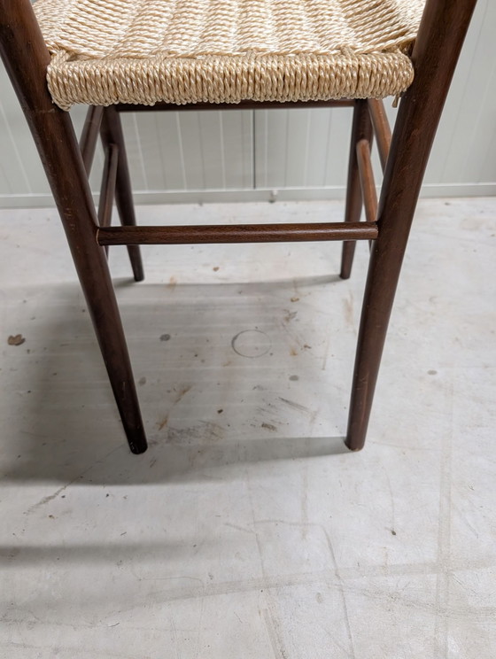 2 vintage kitchen chairs – Dining chairs, Textile, Wood (photo 15 of 15)