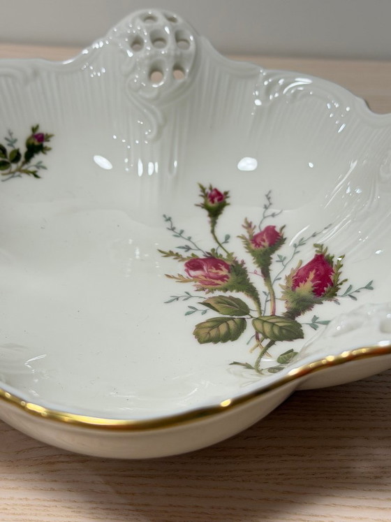 Rosenthal "Classic Rose" - Porcelain Centerpiece 22 cm - Vintage – Bowls, Gold (photo 4 of 7)