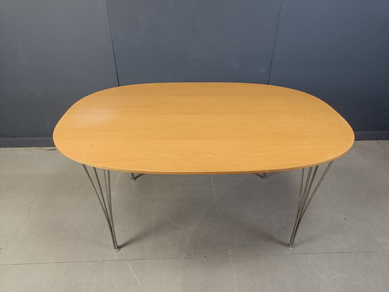 Image 1 of Table Superellipse par Bruno Mathsson et Piet Hein pour Fritz Hansen