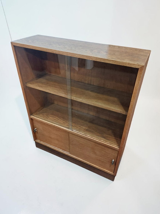 Image 1 of small bookcase, Art Deco cabinet, display cabinet