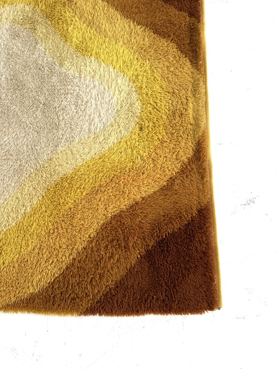 Tappeto vintage dell'era spaziale anni '70 – Tappeti, Wool (photo 7 of 9)