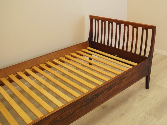 Image 1 of Cama de palisandro, diseño danés, década de 1970, fabricada por Illums Bolighus.