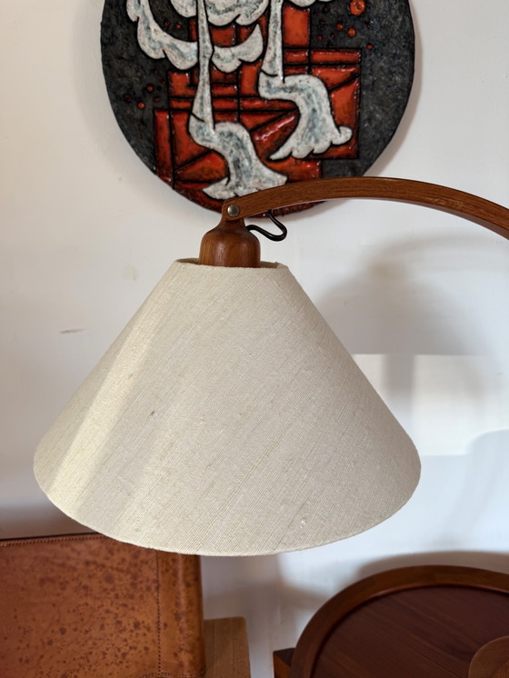Image 1 of Vintage teak ‘Archea’ table lamp, Domus ‘70