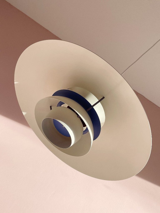 Poulsen PH5 LAMP white vintage design Denmark MidCentury